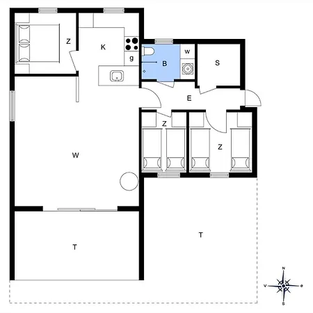 M312-gedser-urhanevej-18 بيت للعطل